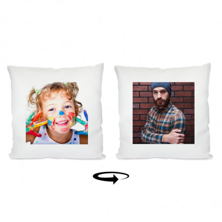 Housse coussin recto verso Housse coussin recto verso