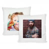 Housse coussin recto verso photos