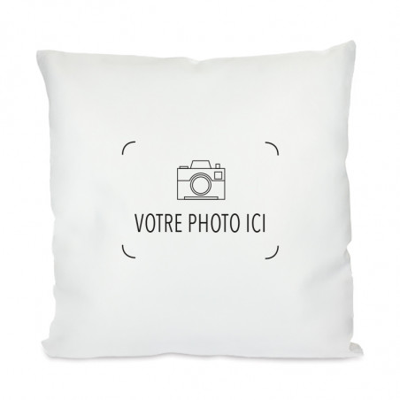 Coussin blanc photo