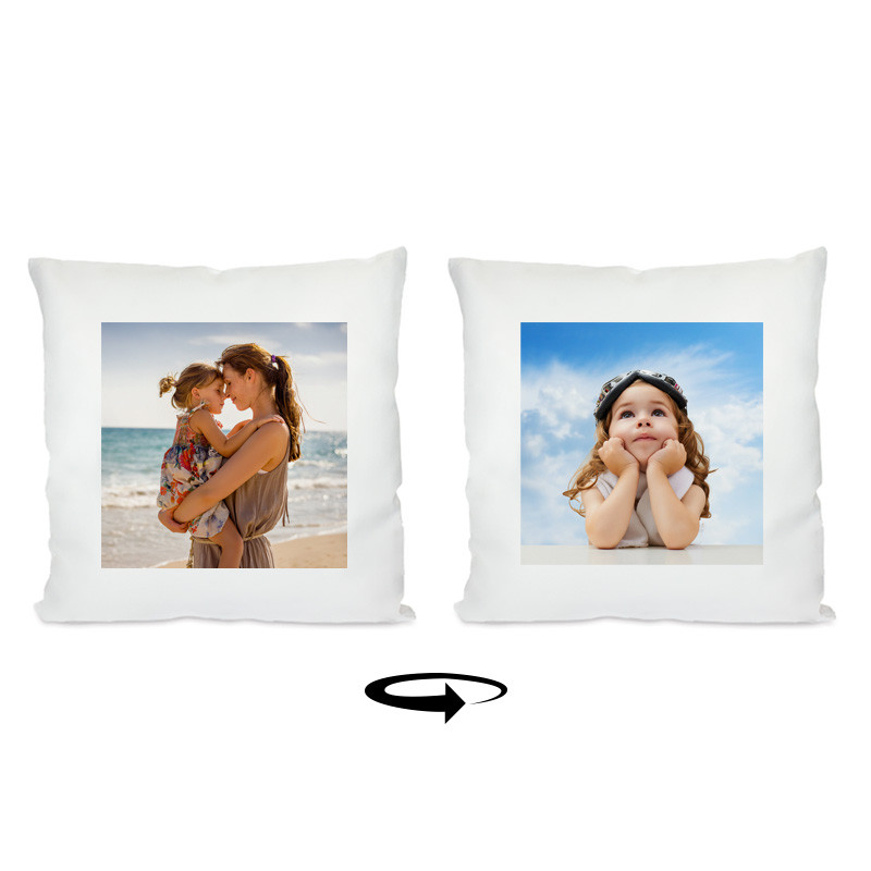 Coussin 2 photos