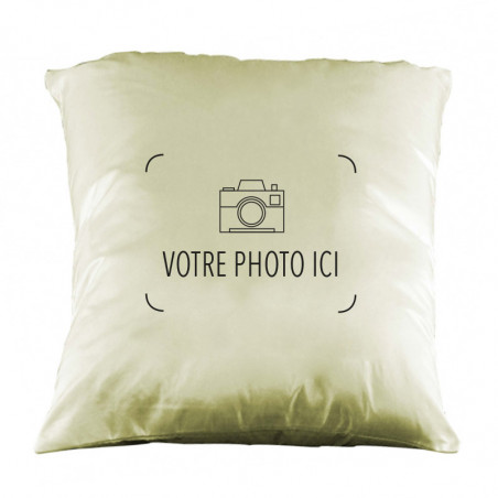 Coussin écru photo