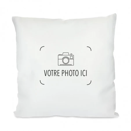 Coussin motif floral