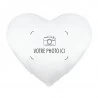 Coussin coeur photo