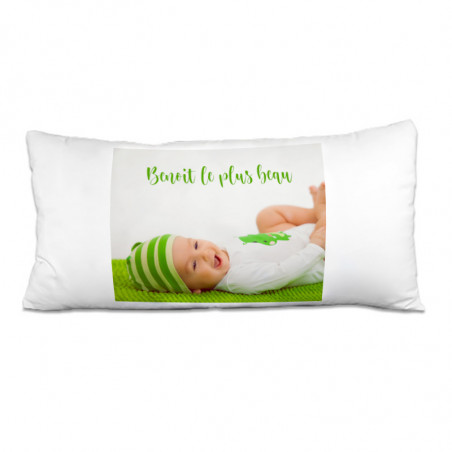 Grand coussin rectangle personnalisé Grand coussin rectangle personnalisé