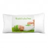 Grand coussin rectangle personnalisé