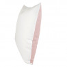 Coussin bicolore rose