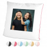 coussin bicolore photo