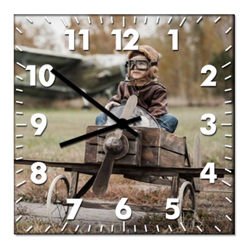 Horloge bois personnalisée