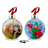 Boule de noel personnalisable