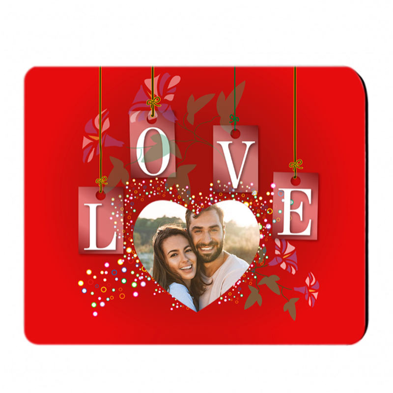 Tapis De Souris Cœur - Design Amour - Souris PC - Neuf