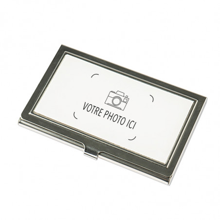Porte cartes  visite slim personnalisé Porte cartes  visite slim personnalisé