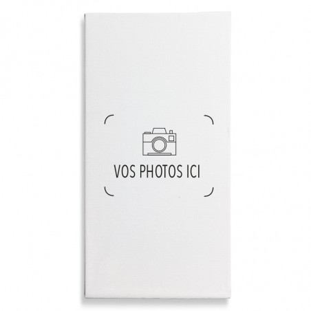 Toile portrait panoramique pop art