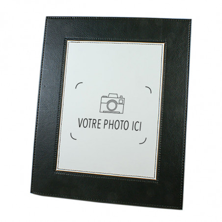 Cadre cuir avec photo Cadre cuir avec photo
