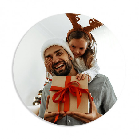 Magnet rond personnalisé photo Magnet rond personnalisé photo