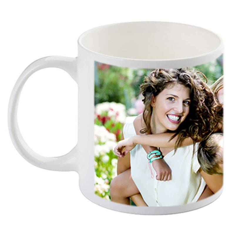 Mug blanc classique avec photo imprimée