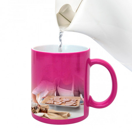 Mug magique rose photo