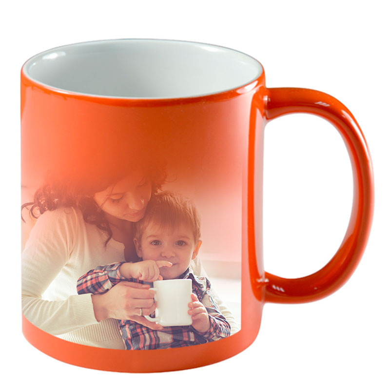 Mug  orange photo