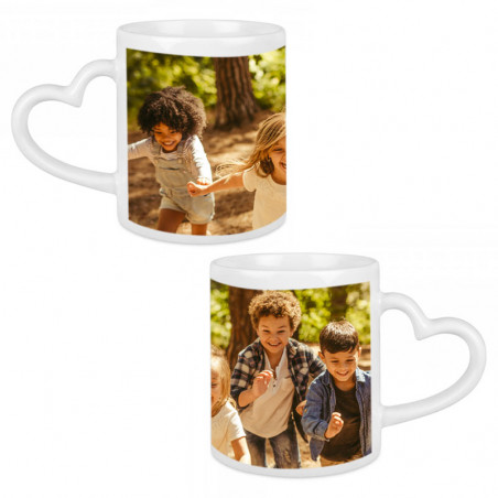 Mug Personnalisé Blanc avec Photo