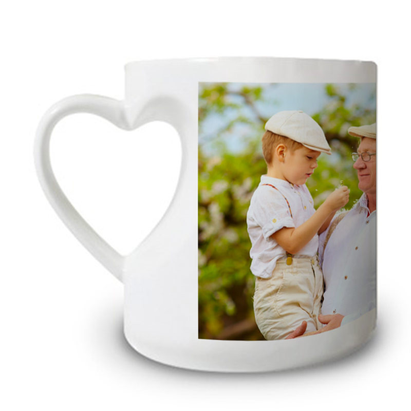 Mug cœur total à personnaliser