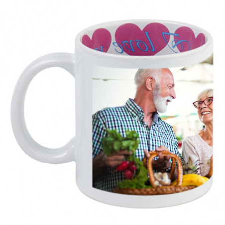 Mug personnalisé I love you Mug personnalisé I love you
