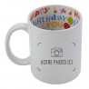 Mug happy birthday photo