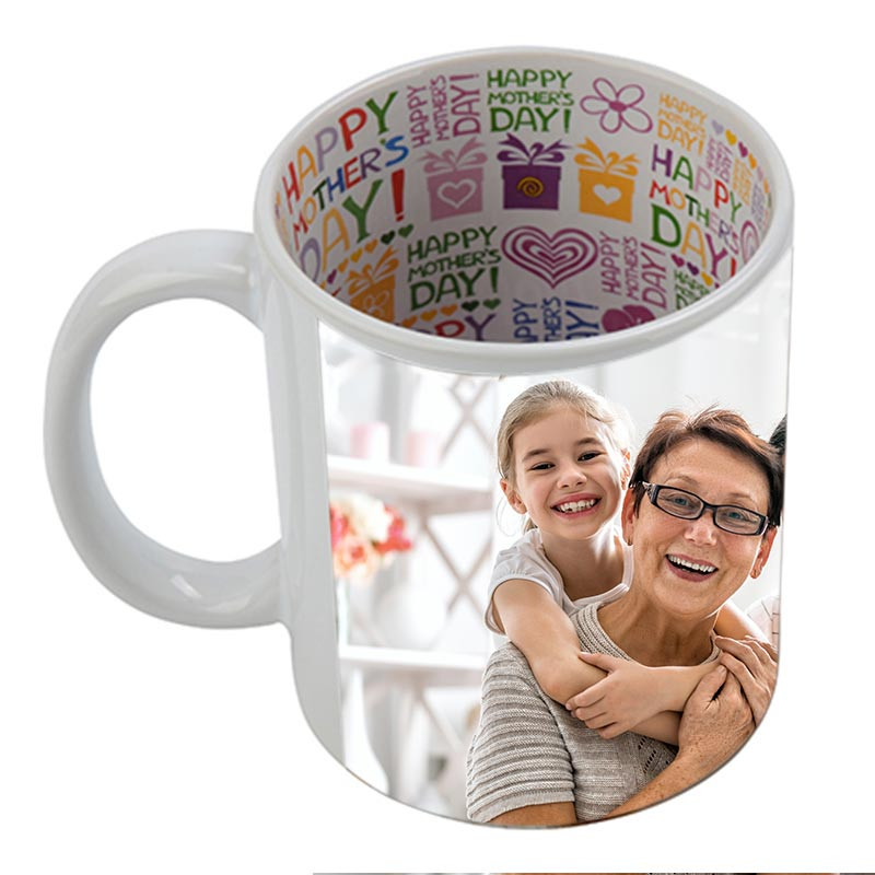 Mug photo avec intérieur fête des mères