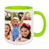 Mug coloré vert clair photo