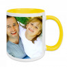 Mug jaune personnalisable