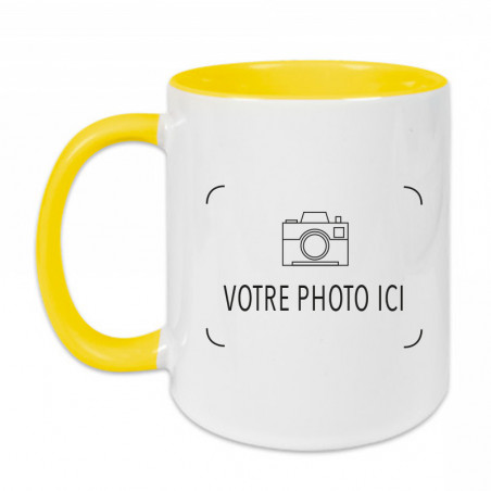 Mug jaune photo