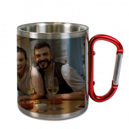 Tasse inox rouge Tasse inox rouge