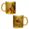 Mug personnalisable photo couleur or
