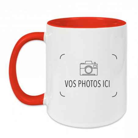 Mug pele mele rouge Mug pele mele rouge