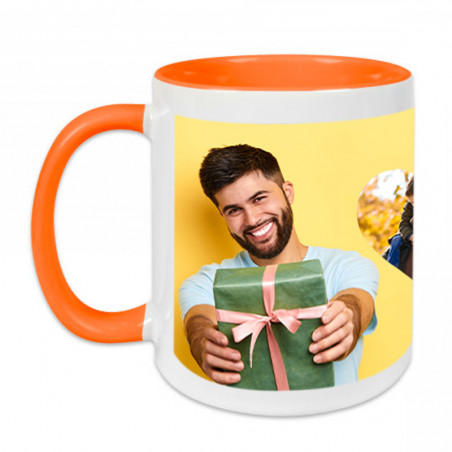 Tasse orange pele mele photo