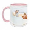 Tasse rose pele mele photos