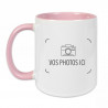 Tasse rose pele mele