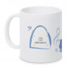 Mug personnalisé motif maison