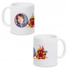 Mug blanc petit diable personnalisé