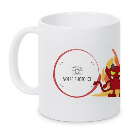 Mug petit diable personnalisé Mug petit diable personnalisé