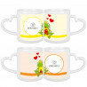 Duo mugs personnalisé mariage