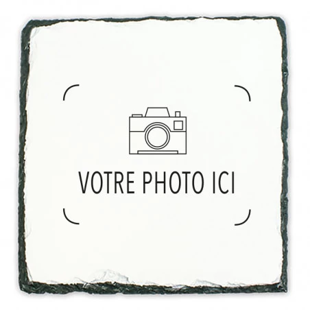 Dessous verre ardoise personnalisé