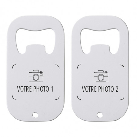 mini décapsuleur photo recto verso