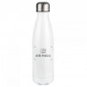 Bouteille thermos blanc personnalisable