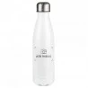 Bouteille thermos blanc personnalisable