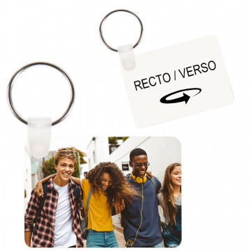 Porte Clés personnalisé recto-verso