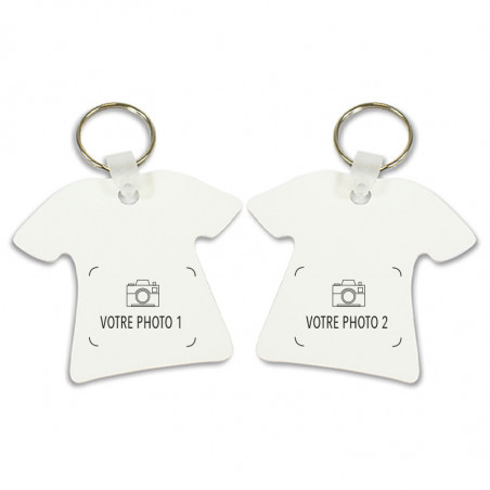 porte clé t shirt personnalisable