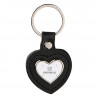 porte clef cuir coeur photo