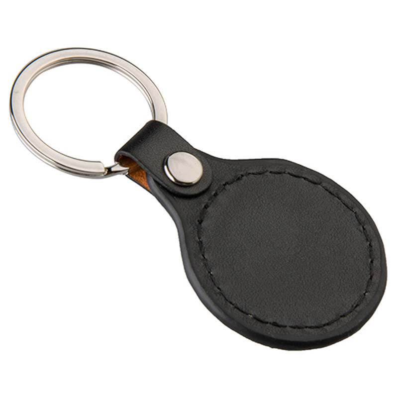 Porte-clé personnalisable en cuir modèle Rond - France Avenue