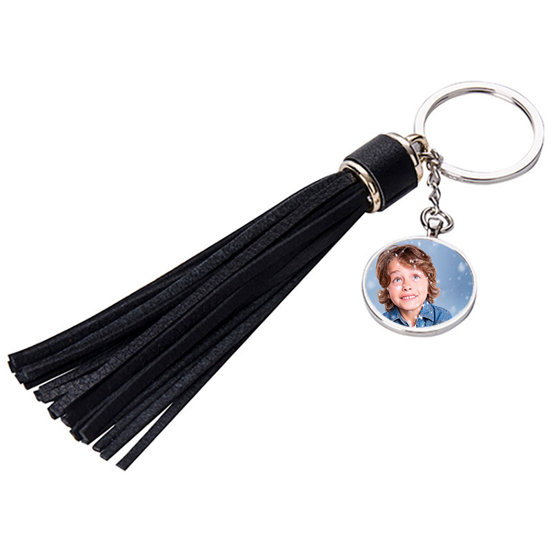 Porte-clés personnalisé en émail Tassel / Porte-clés rectangulaire