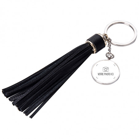 Porte Clef Personnalisable avec Pompon Assorti Fabrication