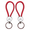porte clé cordon rouge personnalisé photo